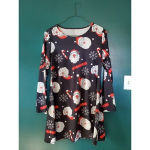 Santa Christmas party dress